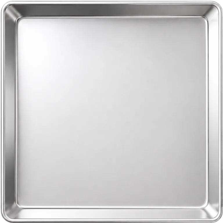 Tablett „Silber“, von oben gesehen