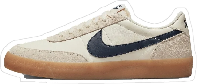 Cremefarbener Sneaker